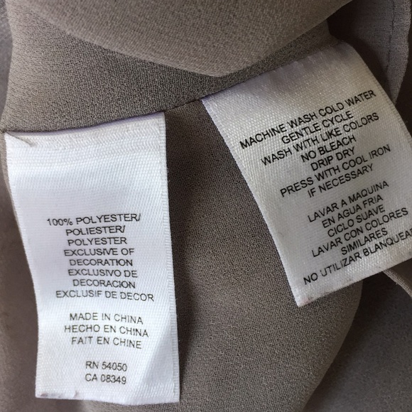 Rachel Roy Grey Snakeskin Blouse - Picture 7 of 7